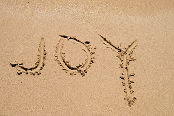 sign on the sand