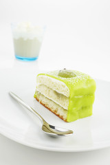 Green cake
