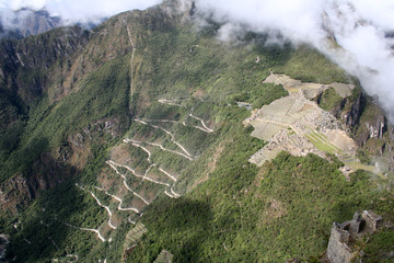 Le Machu Picchu vu depuis le Huayna Picchu © Frédéric LEVIEZ