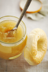jam and spoon