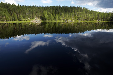 Lake landscape