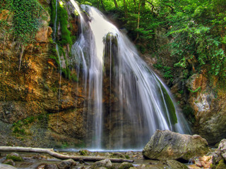 Obraz premium Waterfalls. Crimea.