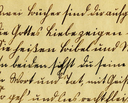 handwriting