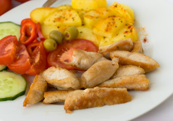 Grilled Chicken Slices-of Breast