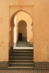 Ausrichtung der Türen einer Moschee in Meknès in Marokko © Emmanuelle Combaud