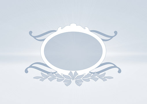 wappen mit bl&auml;ttern