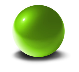 grüne Kugel