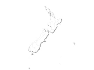 new zealand map