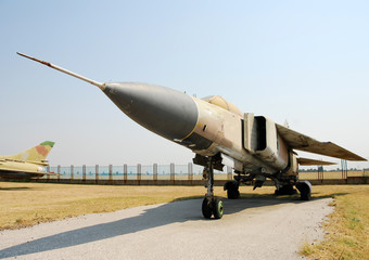 Old Soviet era jetfighter