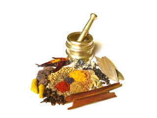 Spices with Mortar 1