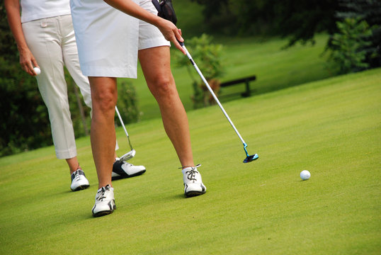 Golf players