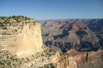 Felsvorsprung Grand Canyon, USA