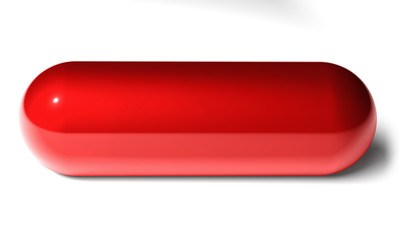 roter Aqua Button