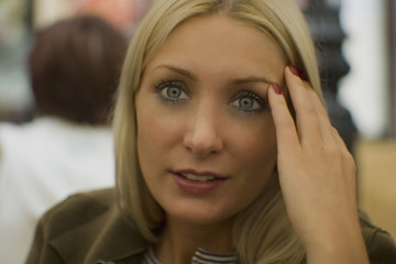 Fototapeta premium Beautiful young woman