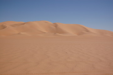 Fototapeta na wymiar Sand Dune, Sahara Desert