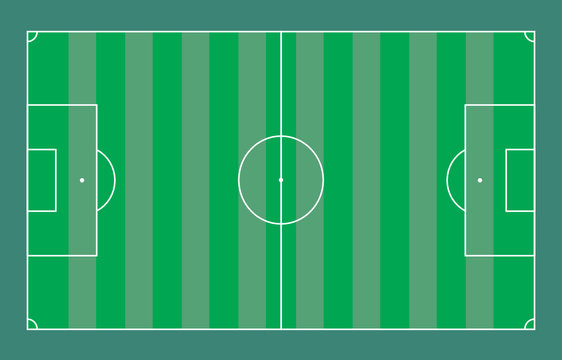 Soccer Field Illustration