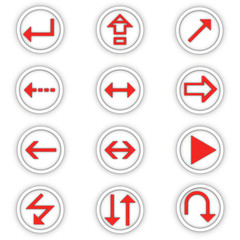 set of round icons