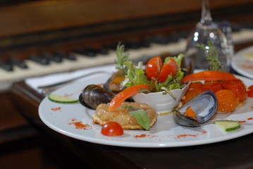 assiette gastronomique