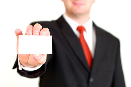 Blank Business Card