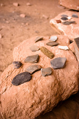 pottery shards