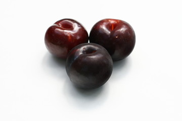Three plums