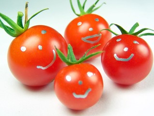 Tomatoes emotions