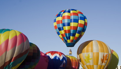 Naklejka premium Hot Air Balloon 0731