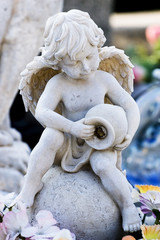 Naklejka premium statue ange