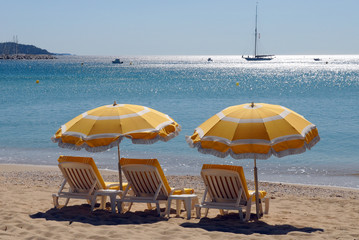 Strand in Le Lavandou