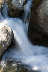 Alpine waterfall