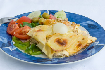 greek gourmet food-moussaka 4