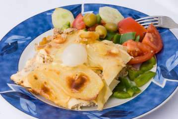 greek gourmet food-moussaka 2