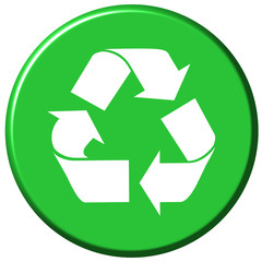 Obraz premium Recycle Button
