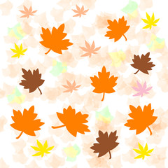 autumn bright leaf