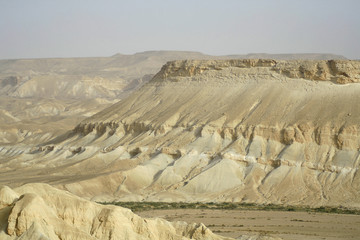 sand dunes sede boker desert, israel