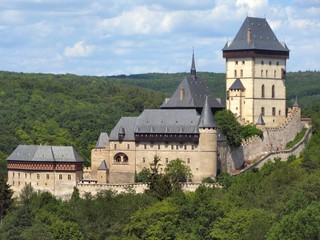 Fototapeta na wymiar Karlstejn Castle Czechy 4