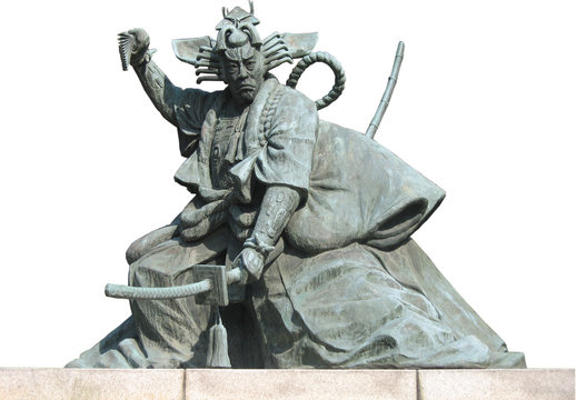 Samurai statue