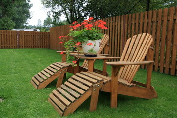 Garden patio