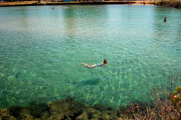 Clear water swim