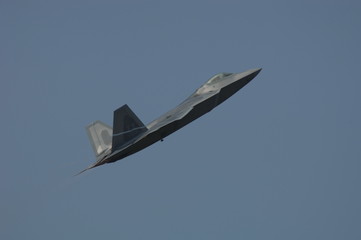 Fototapeta na wymiar F-22 Raptor
