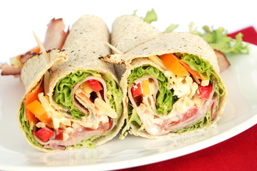 Ham Wrap Sandwich