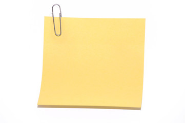 Post-it in a clip