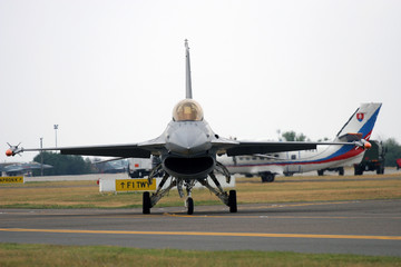 Naklejka premium Międzynarodowe pokazy lotnicze 2007 (Kecskemet, Węgry)