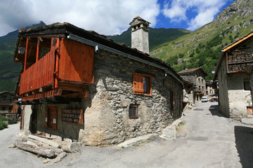 Vieux village de montagne