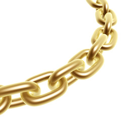 Fototapeta premium golden chain