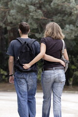 Fototapeta premium jeune couple