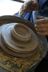 Bol au tour de potier