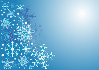 Background Snowflake, illustration