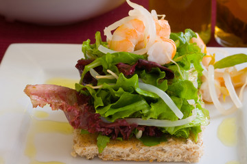 Prawn salad