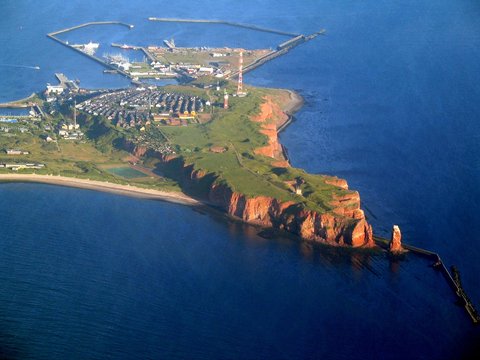 Helgoland aus der Luft